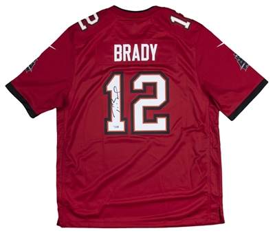 Tom Brady Signed Buccaneers Replica Jersey (Fanatics)